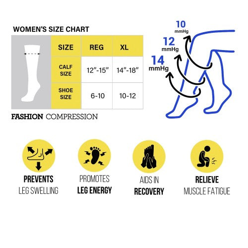 Nurse Cascade compression socks