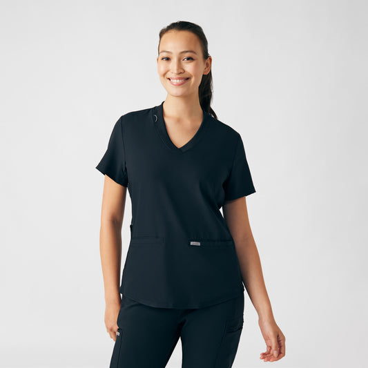 WOMEN'S 3-POCKET V-NECK