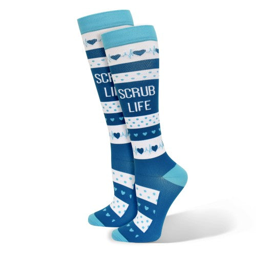 Premium Scrub Life Fashion XL Compression Sock